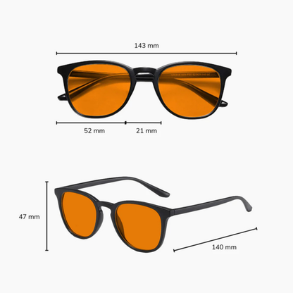 Lunettes anti-reflet bleu - Endormez vous plus vite