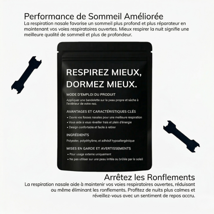 Bande de respiration nasale