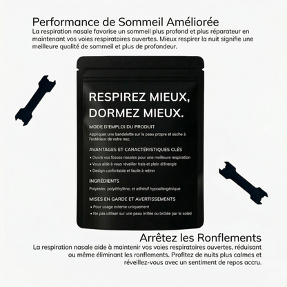 Bande de respiration nasale